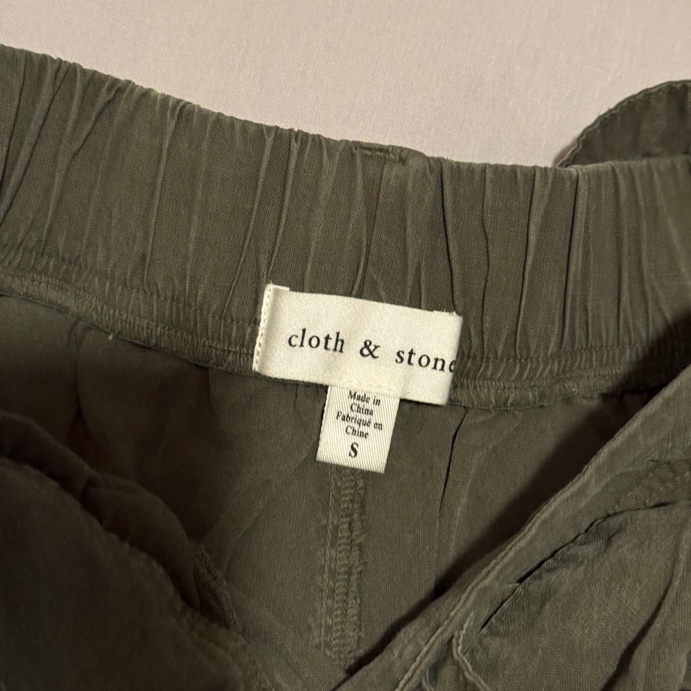Cloth and stone cropped pants